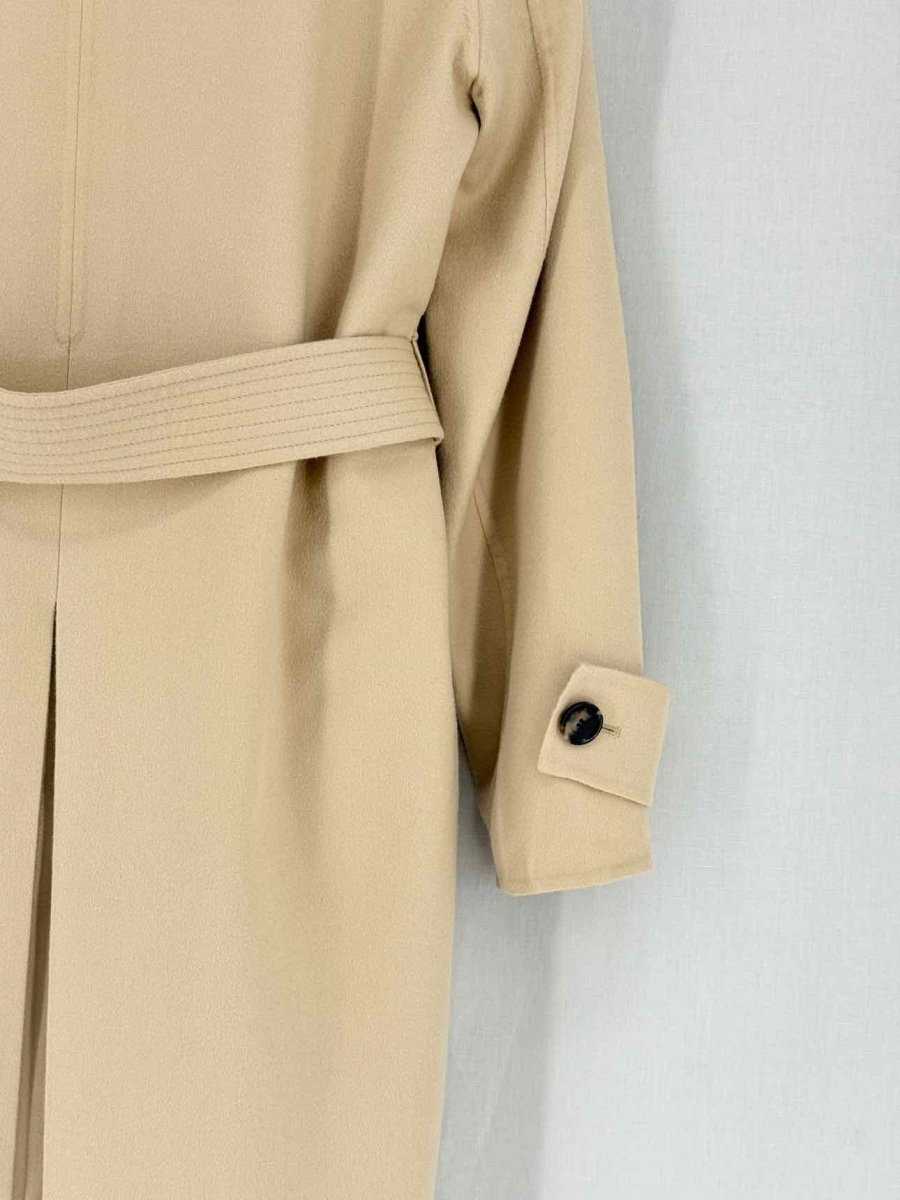 Pre - loved LORO PIANA Beige Size US 6 Trench Coat at Reems Closet