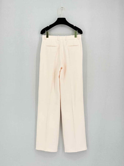 Pre-loved LORO PIANA Clivette Peach Size US 0 Pants at Reems Closet