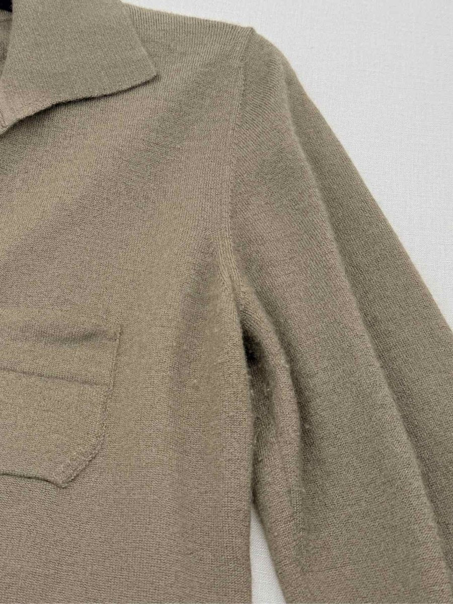 Pre - loved LORO PIANA Khaki Size US 8 Sweater at Reems Closet