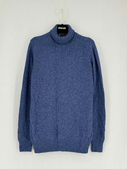 Pre - loved LORO PIANA Navy Blue Knit Size XXLarge Jumper at Reems Closet
