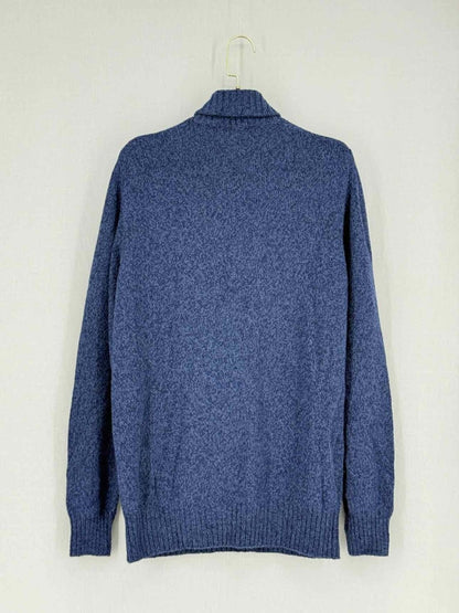 Pre - loved LORO PIANA Navy Blue Knit Size XXLarge Jumper at Reems Closet
