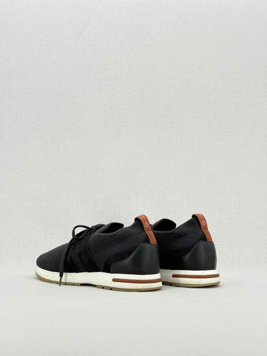 Pre - loved LORO PIANA Navy Blue Size EU 39 Sneakers at Reems Closet