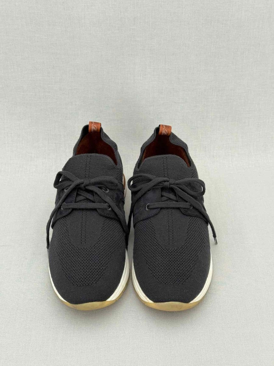 Pre - loved LORO PIANA Navy Blue Size EU 39 Sneakers at Reems Closet