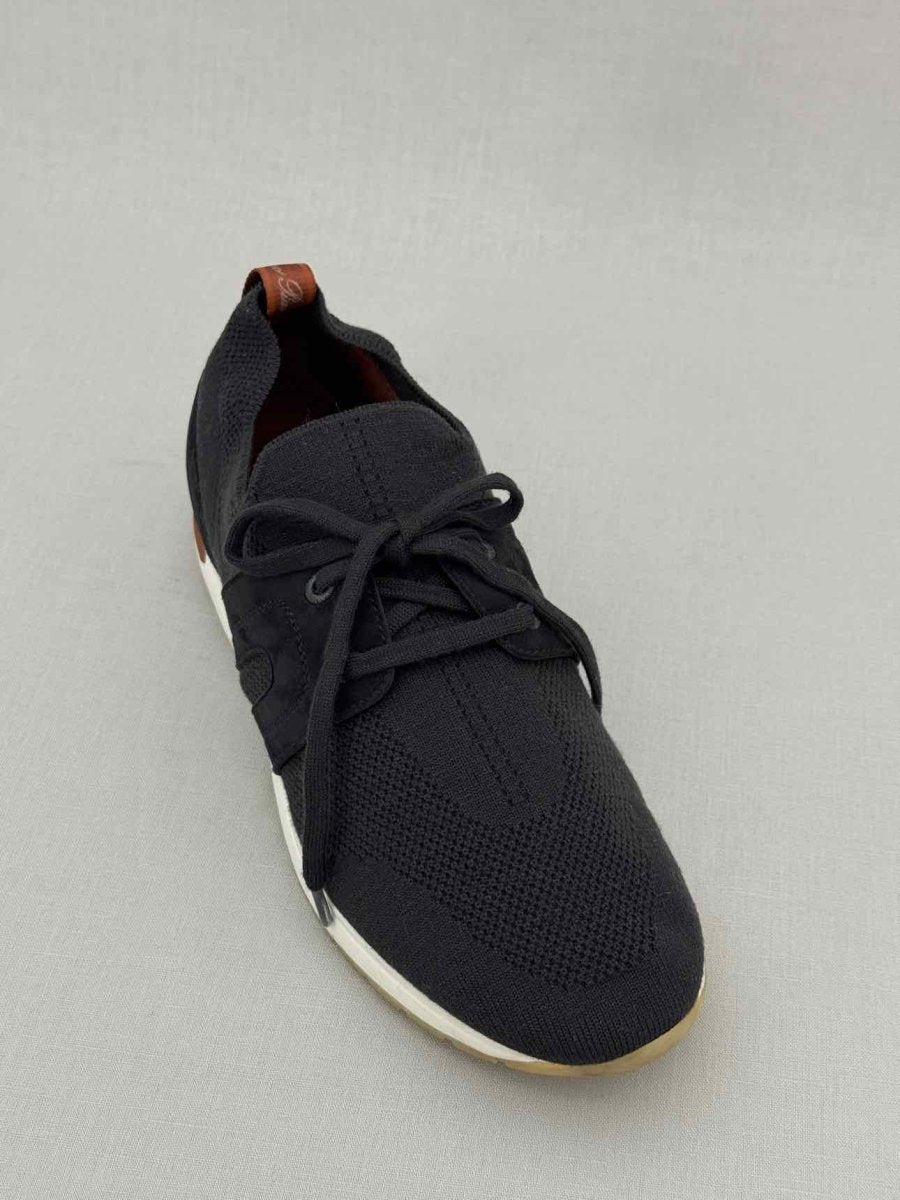 Pre - loved LORO PIANA Navy Blue Size EU 39 Sneakers at Reems Closet