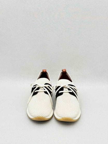 Pre - loved LORO PIANA Off - white & Brown Size EU 38 Sneakers at Reems Closet