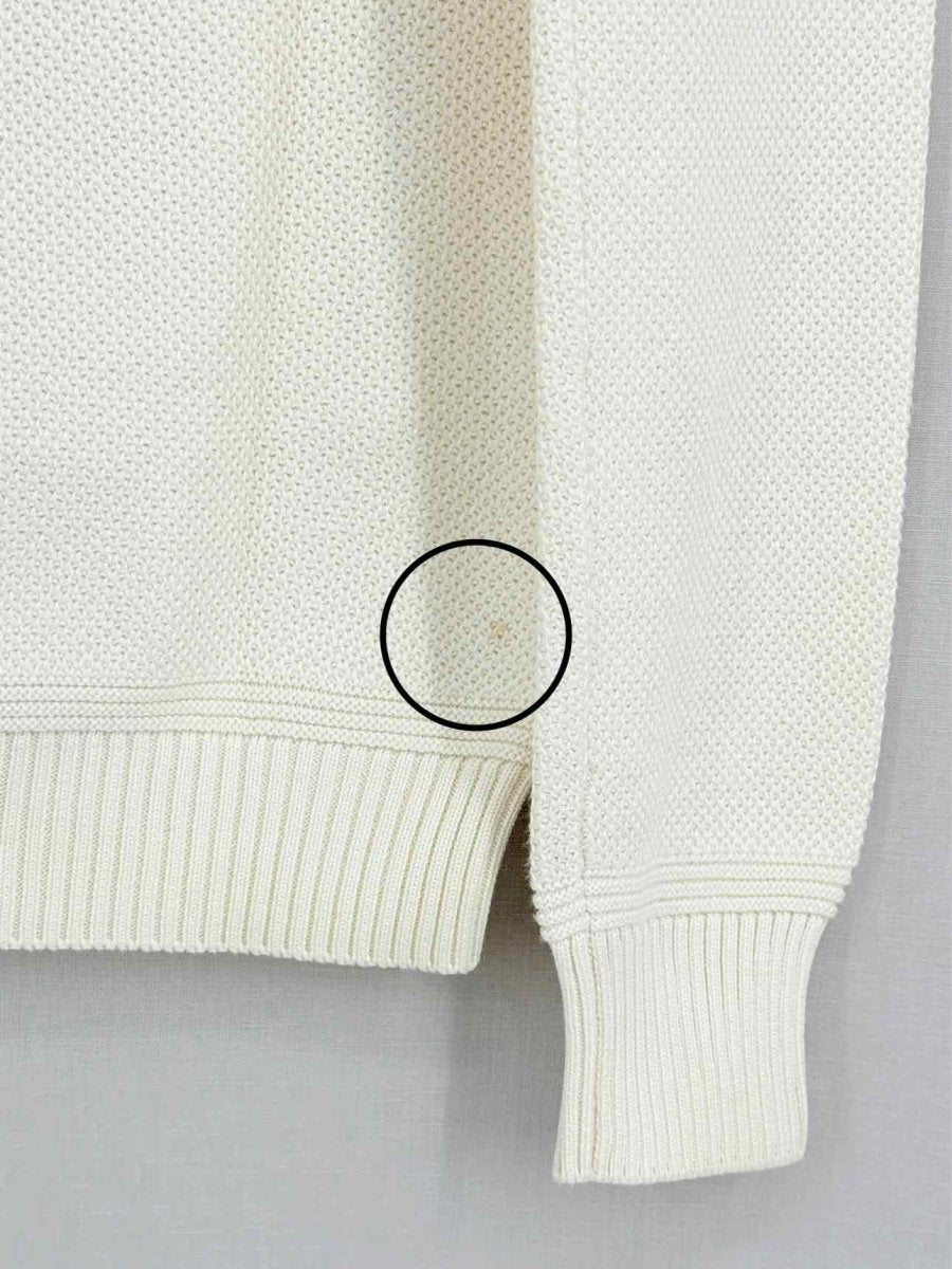 Pre - loved LORO PIANA Off - white Size US 4 Cardigan at Reems Closet