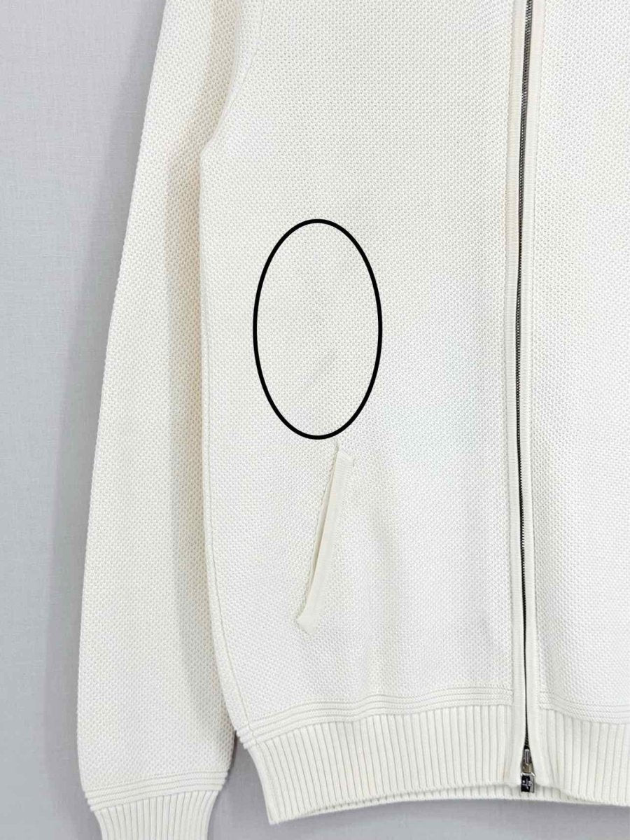 Pre - loved LORO PIANA Off - white Size US 4 Cardigan at Reems Closet