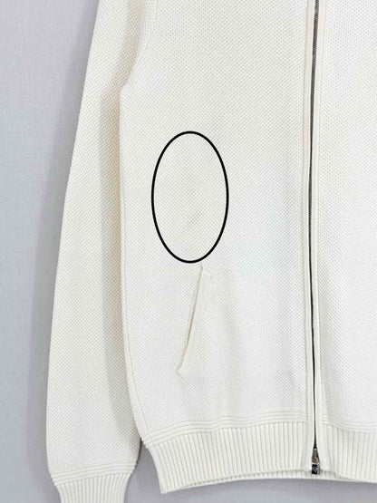 Pre - loved LORO PIANA Off - white Size US 4 Cardigan at Reems Closet