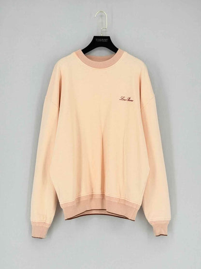 Pre - loved LORO PIANA Peach Size Medium Sweatshirt at Reems Closet