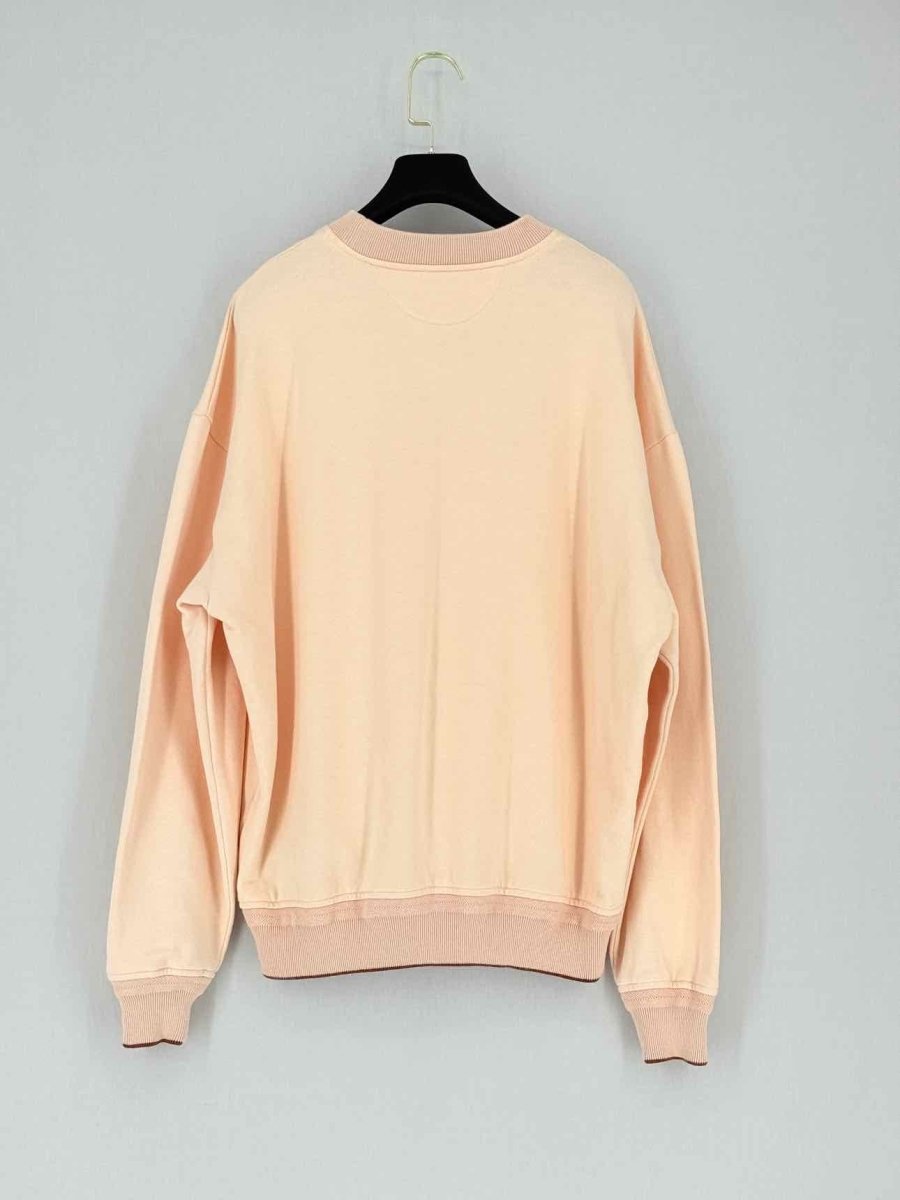 Pre - loved LORO PIANA Peach Size Medium Sweatshirt at Reems Closet