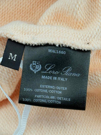 Pre - loved LORO PIANA Peach Size Medium Sweatshirt at Reems Closet