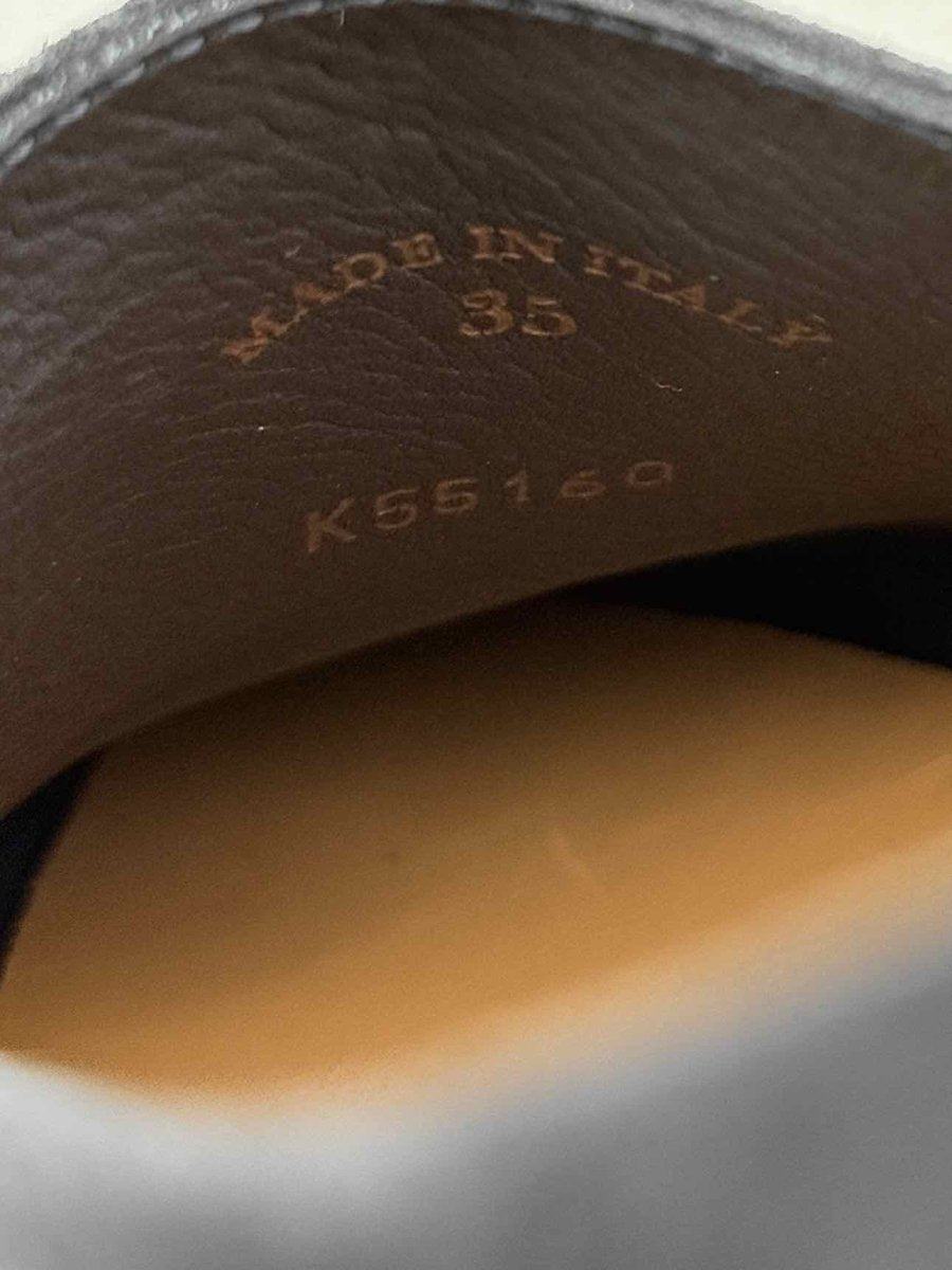 Pre - loved LORO PIANA Summer Walk Navy Blue Size EU 35 Loafers at Reems Closet