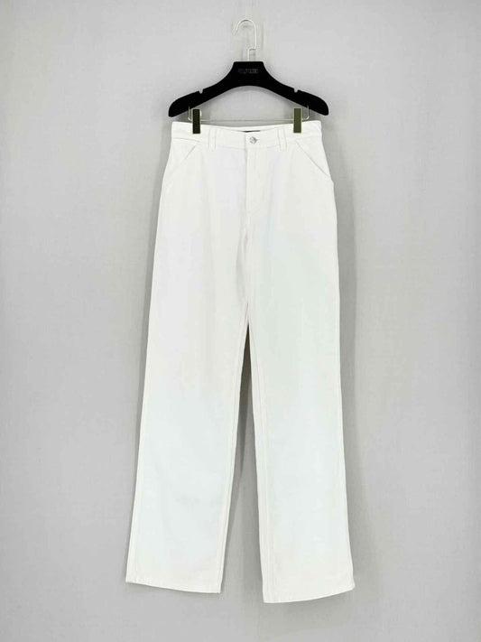Pre - loved LORO PIANA White Size US 6 Jeans at Reems Closet