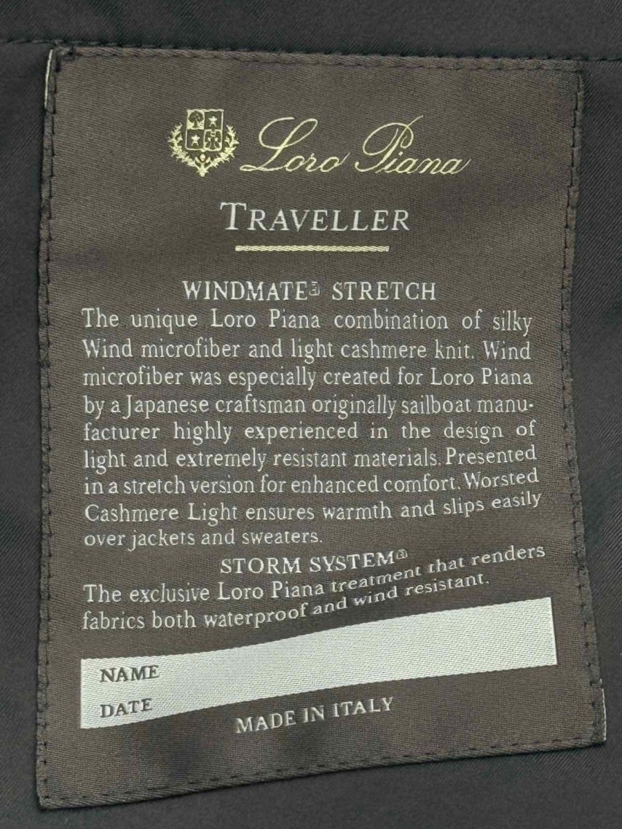 Pre - loved LORO PIANA Windmate Black Size US 6 Jacket at Reems Closet