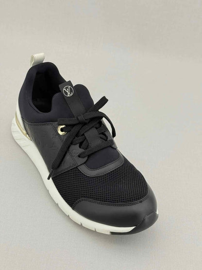 Pre - loved LOUIS VUITTON Aftergame Black Size EU 38.5 Sneakers at Reems Closet