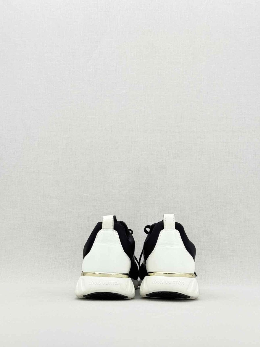 Pre - loved LOUIS VUITTON Aftergame Black Size EU 38.5 Sneakers at Reems Closet