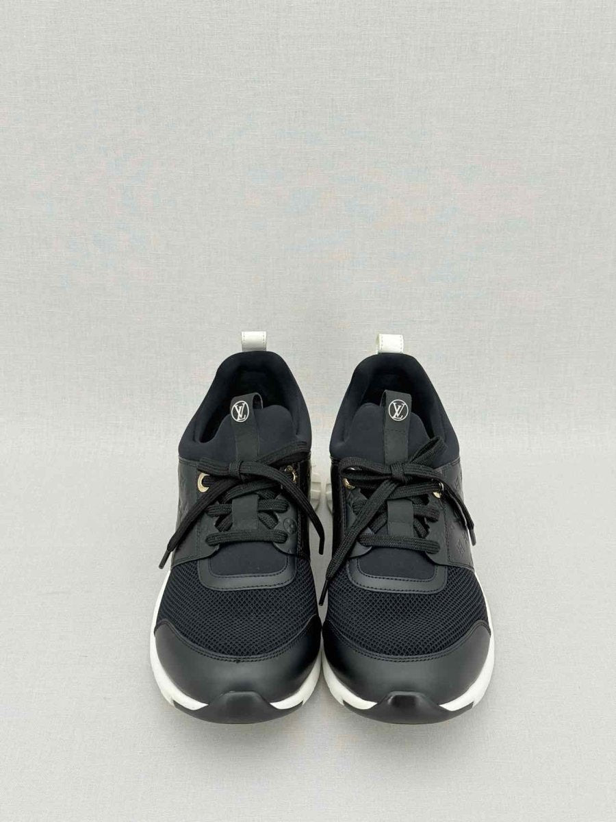 Pre - loved LOUIS VUITTON Aftergame Black Size EU 38.5 Sneakers at Reems Closet
