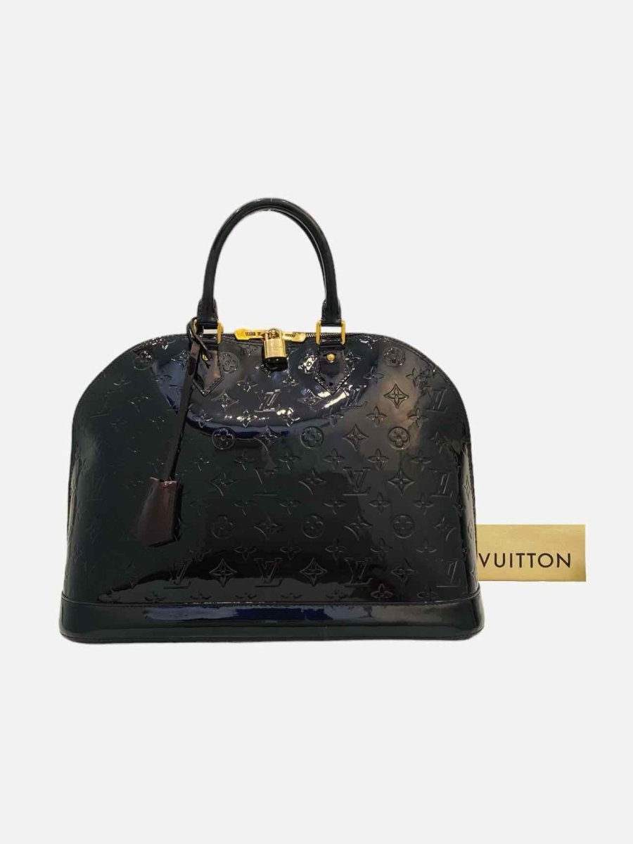 Pre-loved LOUIS VUITTON Alma Amarante Monogram Handbag from Reems Closet