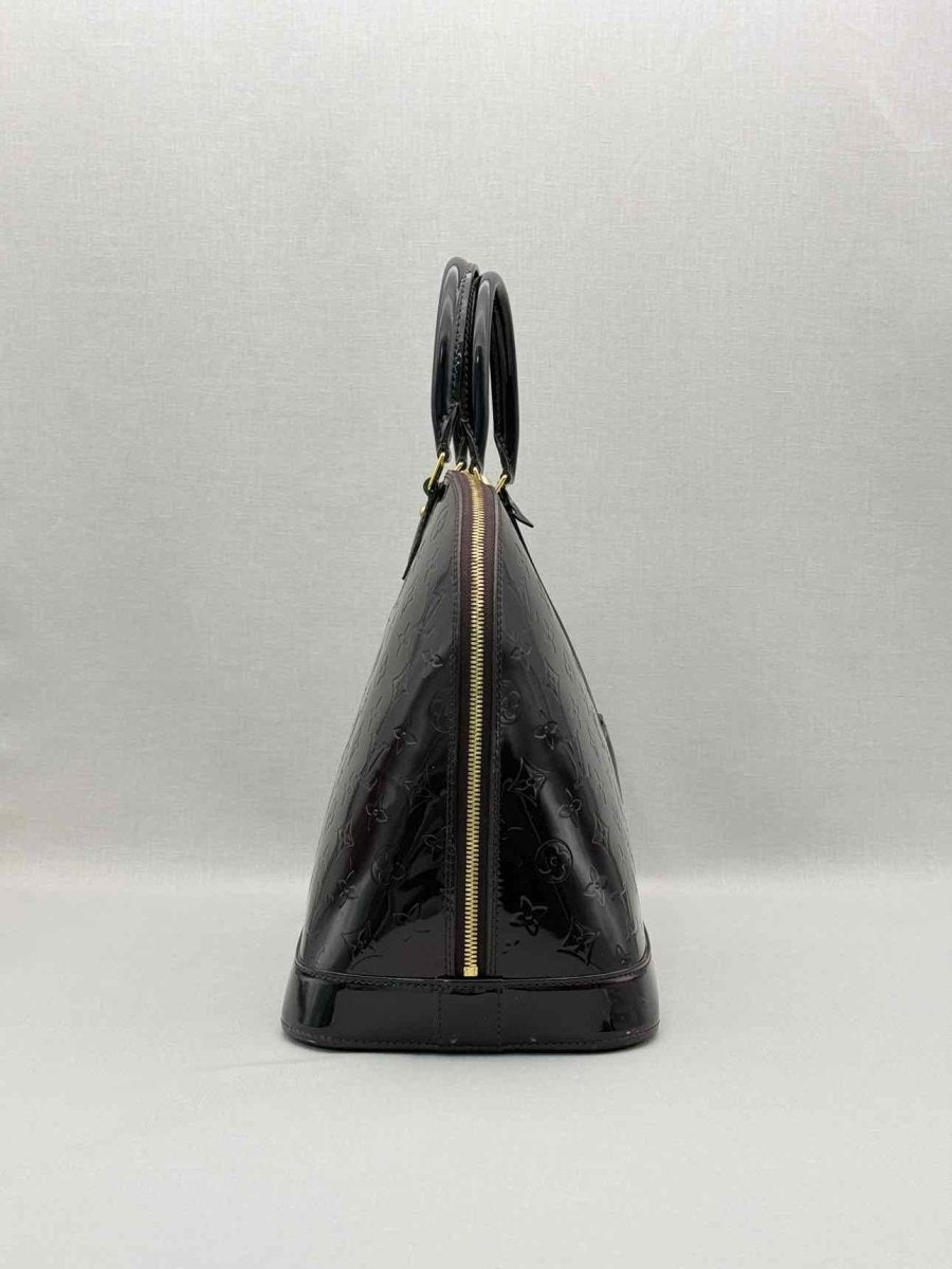 Pre-loved LOUIS VUITTON Alma Amarante Monogram Top Handle at Reems Closet