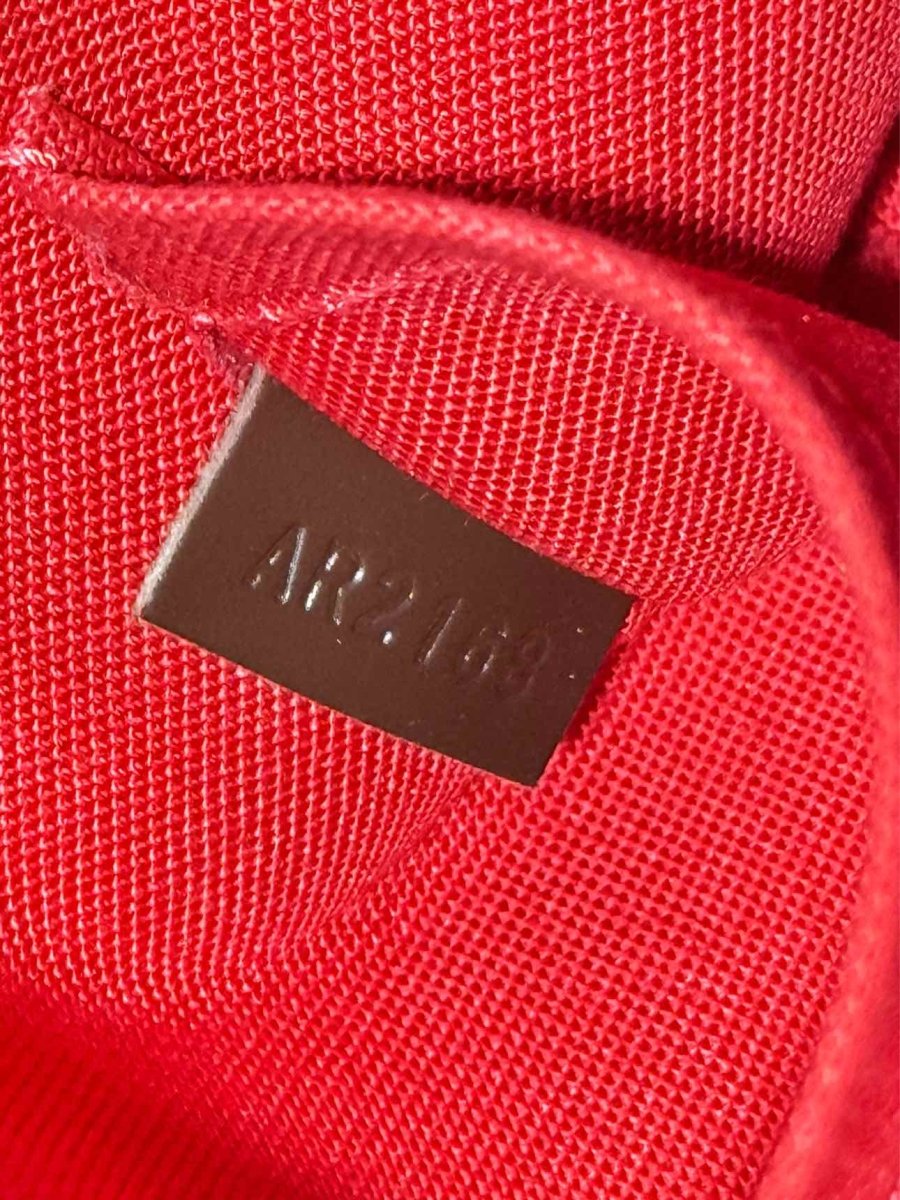 Pre - loved LOUIS VUITTON Alma Brown Damier Ebene Top Handle at Reems Closet