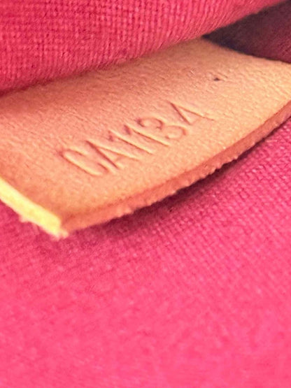 Pre-loved LOUIS VUITTON Alma Red Monogram Top Handle at Reems Closet