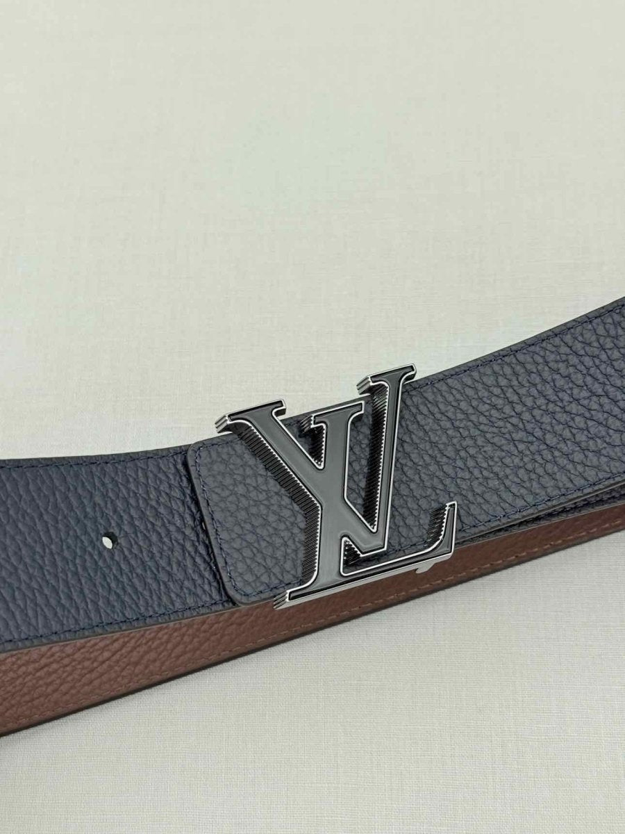 Pre - loved LOUIS VUITTON Black Belt at Reems Closet