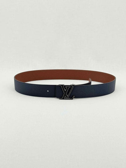 Pre - loved LOUIS VUITTON Black Belt at Reems Closet