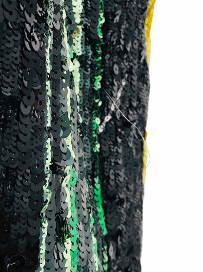 Pre - loved LOUIS VUITTON Black Multicolor Size US 6 Short Dress at Reems Closet