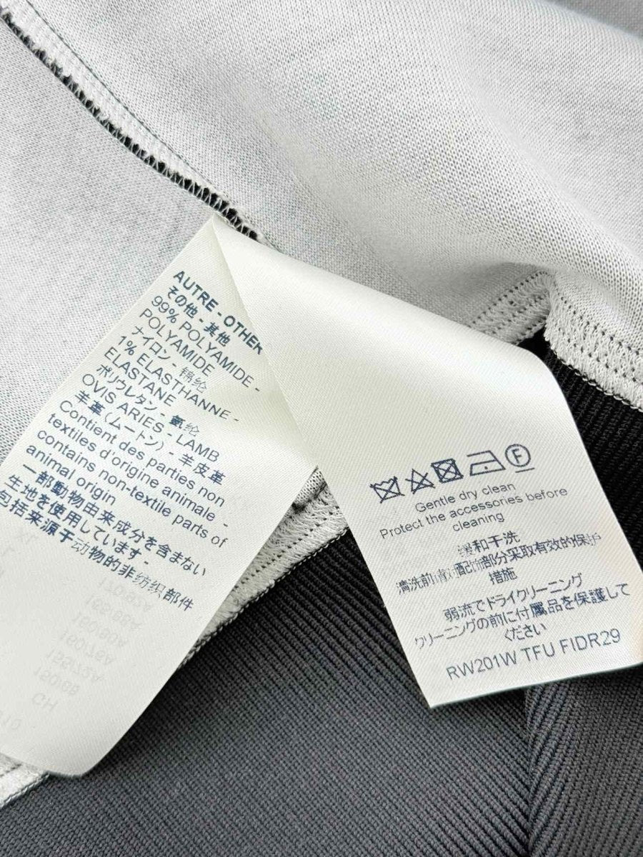 Pre - loved LOUIS VUITTON Black & Navy Blue Size Small Short Dress at Reems Closet