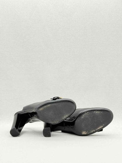 Pre - loved LOUIS VUITTON Black Size EU 39 Slingbacks at Reems Closet