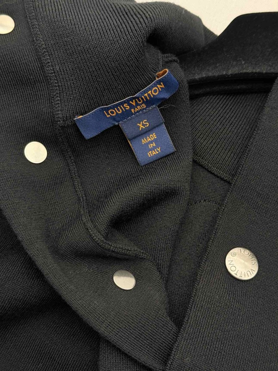 Pre - loved LOUIS VUITTON Black w/ Yellow Size XSmall Sweater at Reems Closet