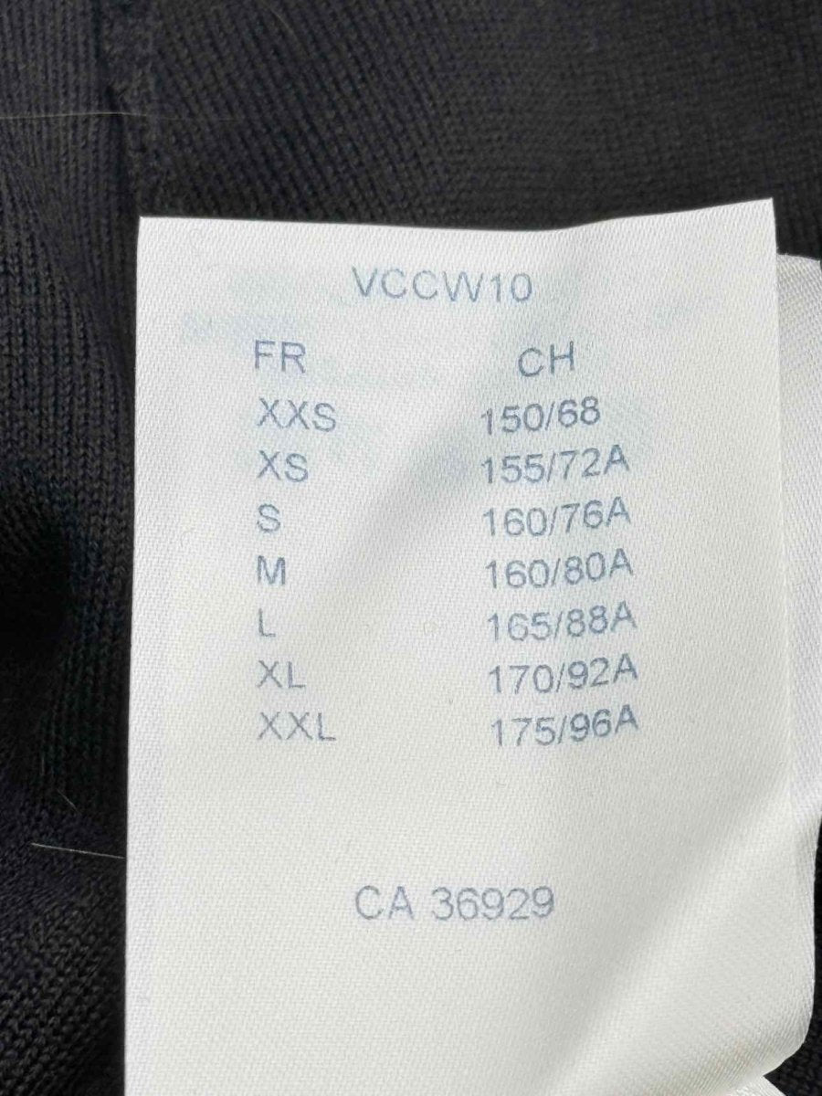 Pre - loved LOUIS VUITTON Black w/ Yellow Size XSmall Sweater at Reems Closet