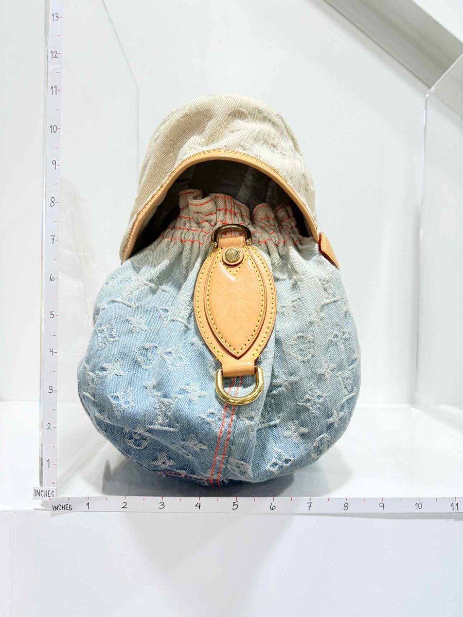 Pre - loved LOUIS VUITTON Blue Multicolor Monogram Shoulder Bag at Reems Closet