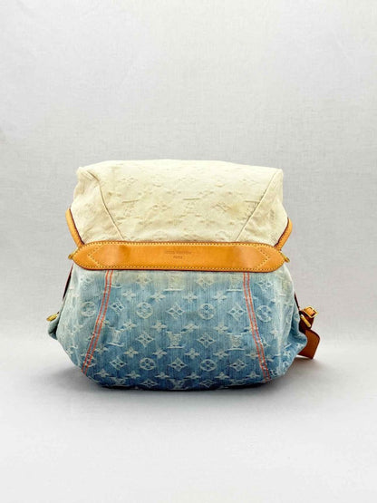 Pre - loved LOUIS VUITTON Blue Multicolor Monogram Shoulder Bag at Reems Closet