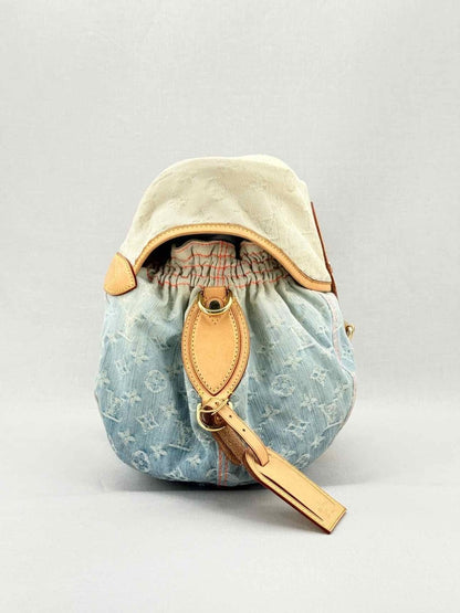 Pre - loved LOUIS VUITTON Blue Multicolor Monogram Shoulder Bag at Reems Closet