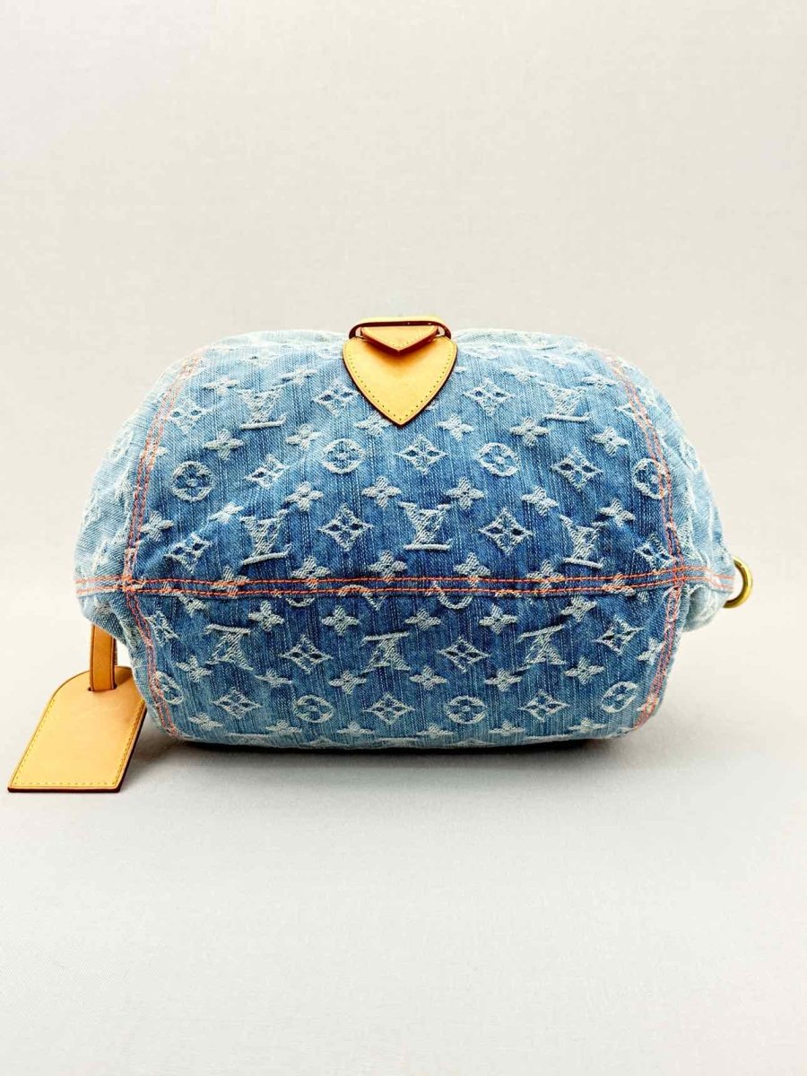 Pre - loved LOUIS VUITTON Blue Multicolor Monogram Shoulder Bag at Reems Closet