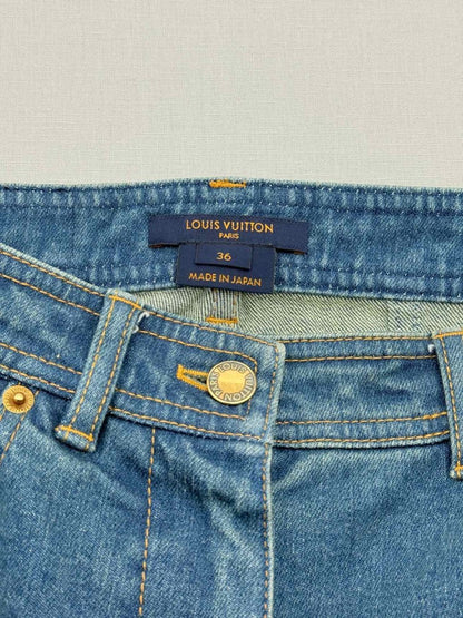 Pre - loved LOUIS VUITTON Blue Size US 0 Jeans at Reems Closet