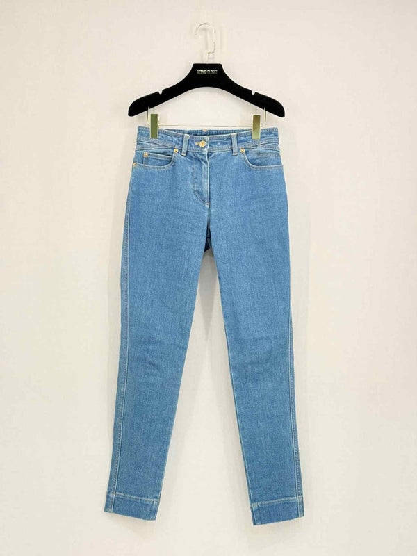 Pre - loved LOUIS VUITTON Blue Size US 0 Jeans at Reems Closet