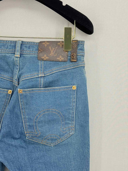 Pre - loved LOUIS VUITTON Blue Size US 0 Jeans at Reems Closet