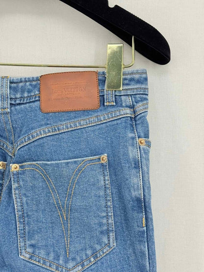 Pre - loved LOUIS VUITTON Blue Size US 2 Jeans at Reems Closet