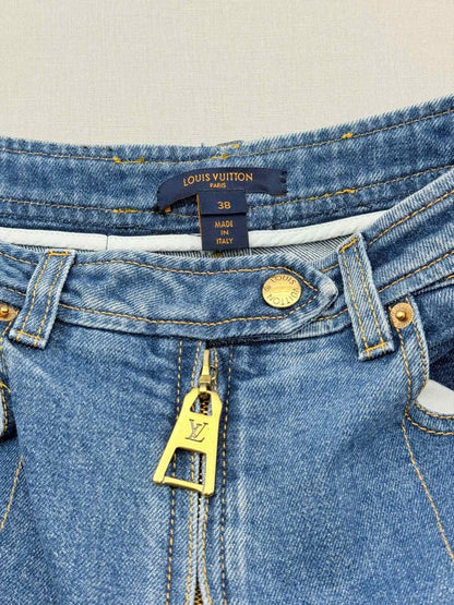 Pre - loved LOUIS VUITTON Blue Size US 2 Jeans at Reems Closet