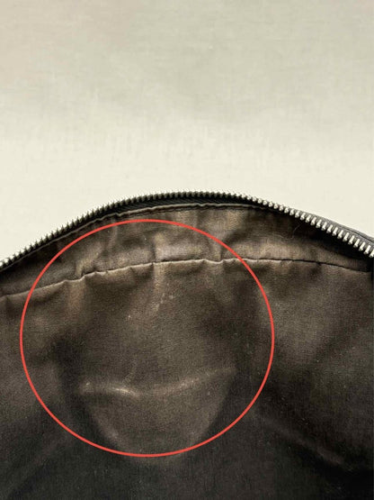 Pre - loved LOUIS VUITTON Bowling Montaigne Black Top Handle at Reems Closet