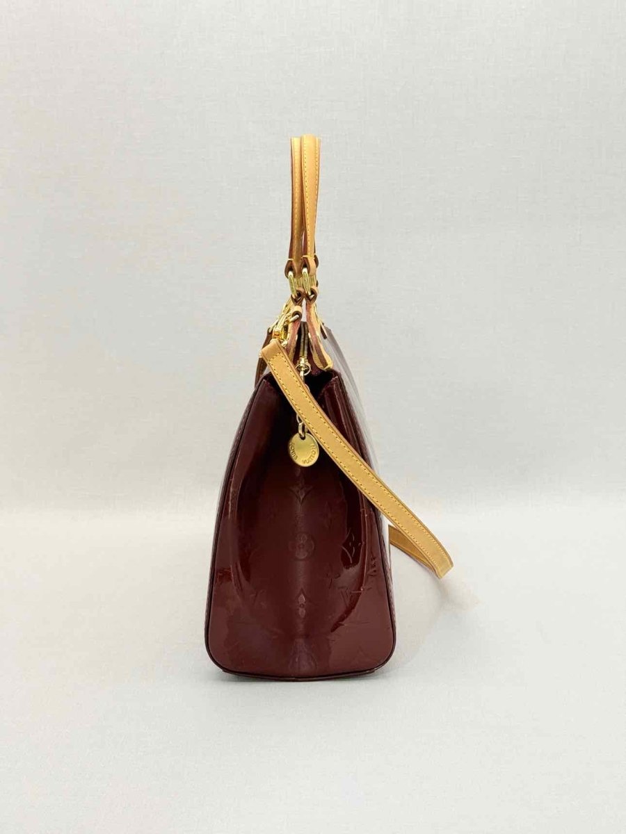 Pre-loved LOUIS VUITTON Brea Rouge Fauviste Monogram Top Handle at Reems Closet