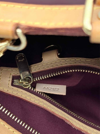 Pre-loved LOUIS VUITTON Brea Rouge Fauviste Monogram Top Handle at Reems Closet