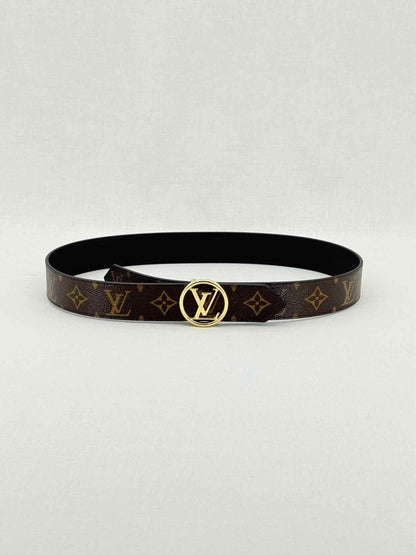 Pre - loved LOUIS VUITTON Brown Belt at Reems Closet