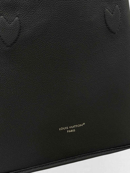 Pre - loved LOUIS VUITTON Brown & Black Monogram Tote Bag at Reems Closet