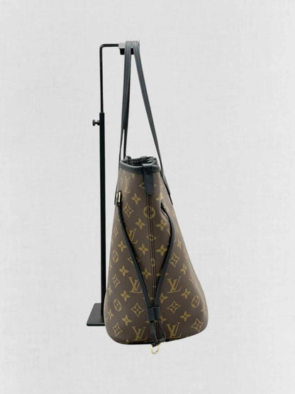 Pre - loved LOUIS VUITTON Brown & Black Monogram Tote Bag at Reems Closet