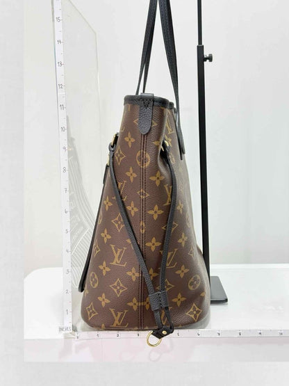 Pre - loved LOUIS VUITTON Brown & Black Monogram Tote Bag at Reems Closet