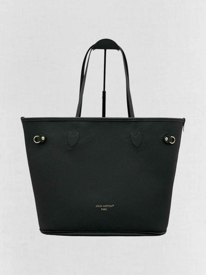 Pre - loved LOUIS VUITTON Brown & Black Monogram Tote Bag at Reems Closet