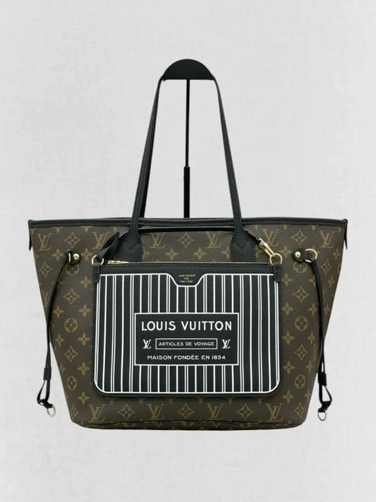 Pre - loved LOUIS VUITTON Brown & Black Monogram Tote Bag at Reems Closet